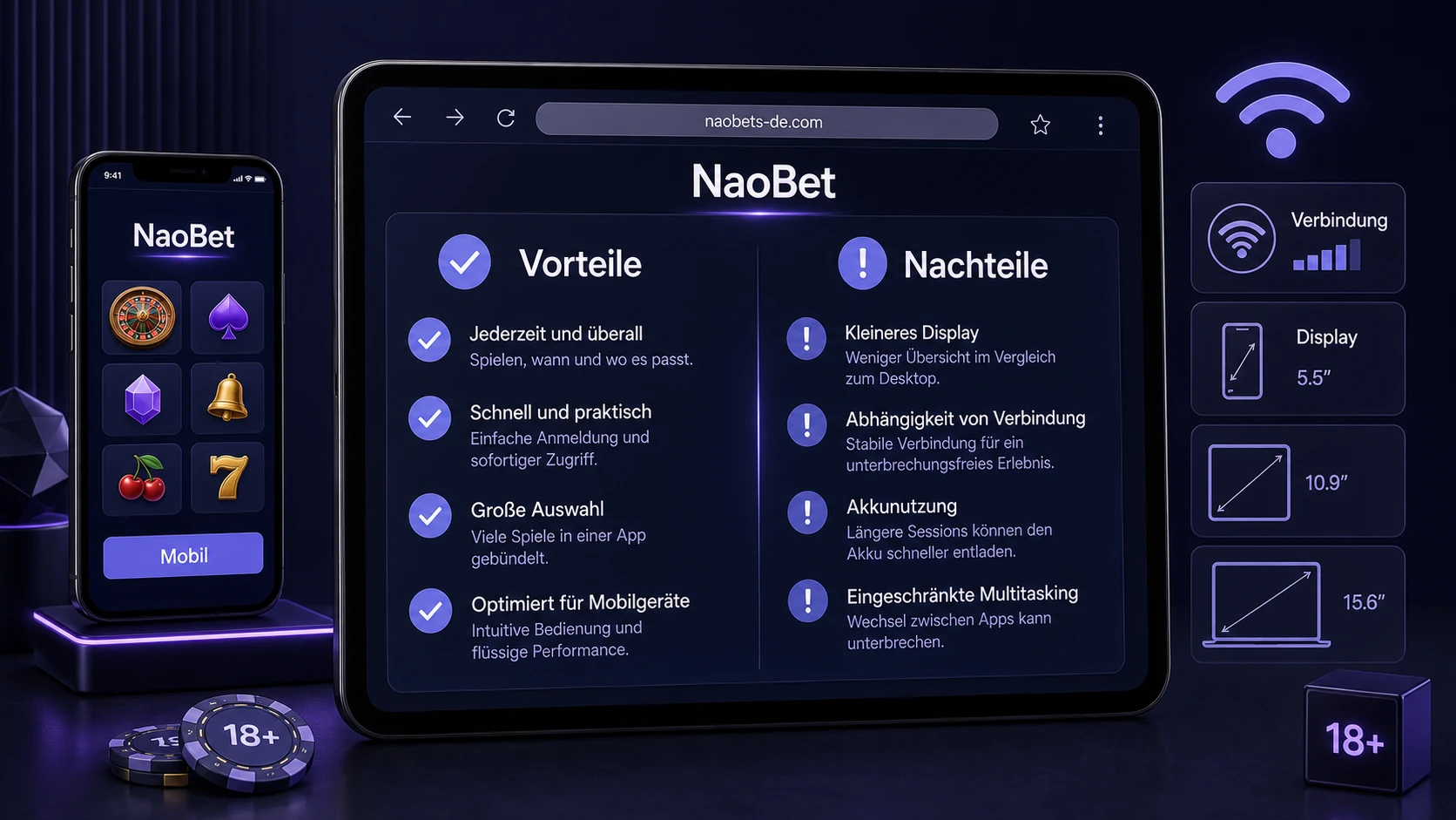 Vorteile und Nachteile der NaoBet App