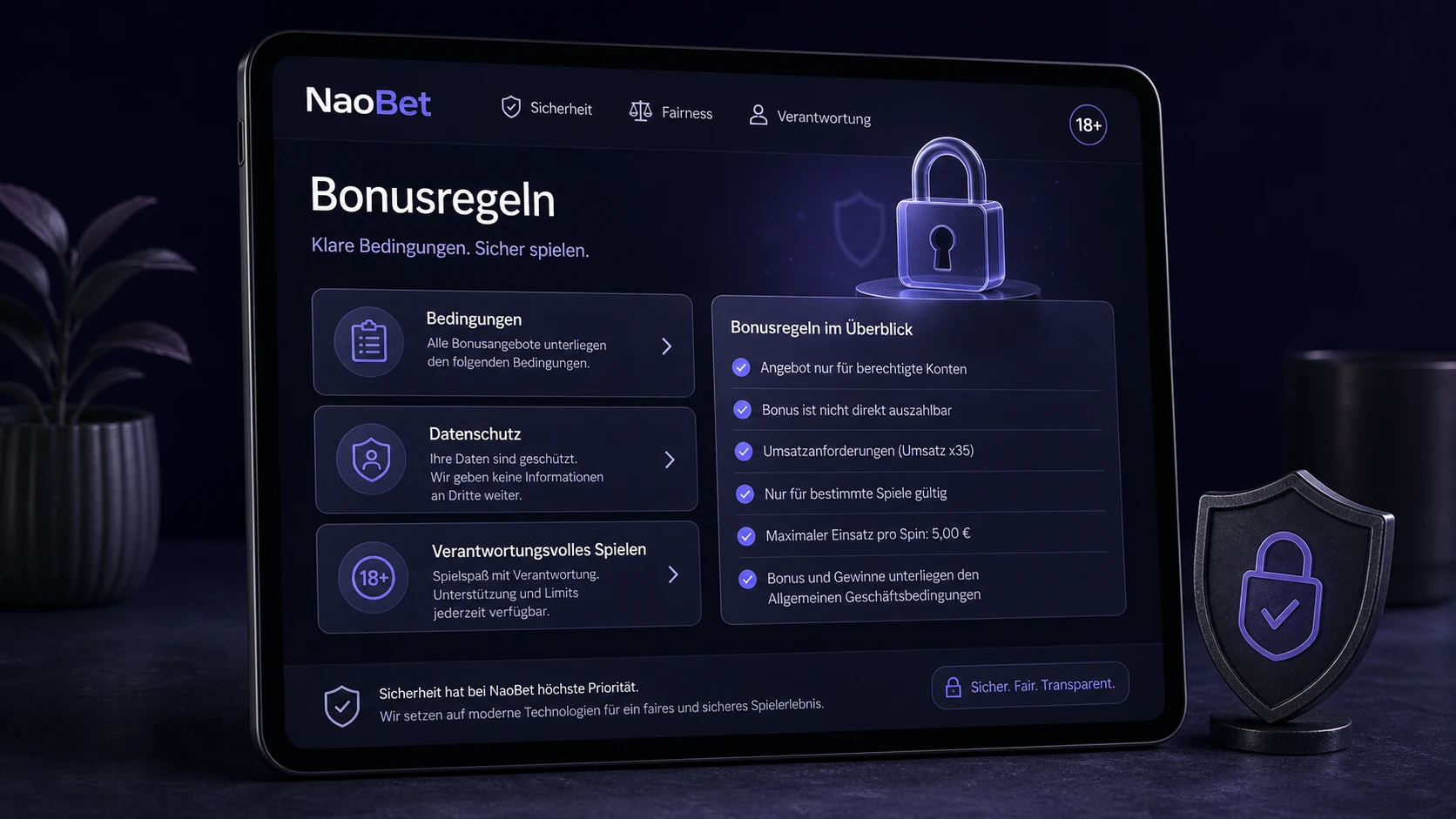 Sicherheit und Fairness bei Bonusangeboten