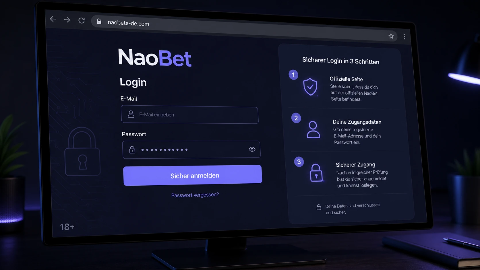 NaoBet Login Schritt für Schritt